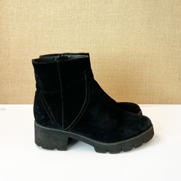 Seychelles Engaging Bootie Suede/Leather Size 10 - Picture 2 of 13